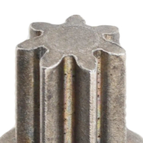 Super Slick 5 mm Shaft Electric Wrench Motor Gear Rotor close-up, 7 tooth metal design for impact tool maintenance.