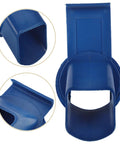 Plastic Grain Bin Outlet For Easy Grain Storage Containers With Large Diameter Outlet And Stable Construction Simple Installation Convenient Barn Bin Accessory For Smooth Dispensing And Secure Grain Handling, blue metal outlet