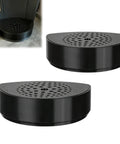 Coffee Drip Tray With Cover And Deep Reservoir For Mess Free Countertops, Replacement Base installed on kitchen counter.