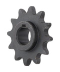 Heavy Duty Steel 12 Tooth Drive Sprocket Fits 40 41 420 Chains With 5/8 Inch Bore Hole For Industrial Machinery Black Replacement Part