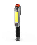 Big Larry 3 Work Light with 600 Lumens, 7 Light Modes, 3 in 1 Magnetic COB Task Lamp and LED Flashlight with steel pocket clip