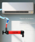 Grab This Nifty Manual Oil Extractor Pump Suction Tool For Quick Car Fluid Removal And Routine Maintenance Draining Without Any Power Cord Hassle, showing pump with colorful hose.