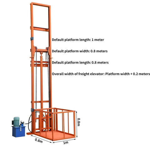 Hear This Heavy Duty Electric Hydraulic Lift Table Hits A Solid 1 Ton Capacity For Your Factory Warehouse Or Home Shop showing a 1m x 0.8m lift platform.