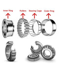 Top Grade British Tapered Roller Bearing Set M88043 M88010 Compatible 30.162X68.262X22.225Mm inner and outer ring components.