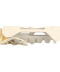 Premium Refrigerator Ice Maker Assembly Replacement with plug and play install, side view showing OEM quality housing for side by side units
