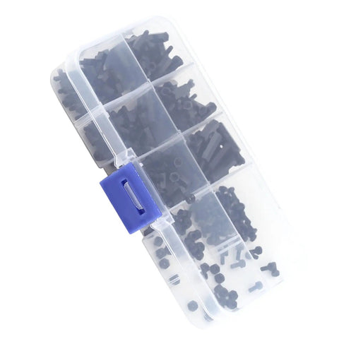 Dope Long Lasting Nylon Male Female Standoff Spacer Kit For Mounting Circuit Boards With Anti Signal Interference Hexagonal Pillars Great For Chip Thermal Channels M2 Single Pass Model in clear organizer case