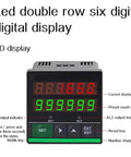 Built Tough Digital Cable Length Meter Counter display with LED double row six digit readout for accurate measurements.