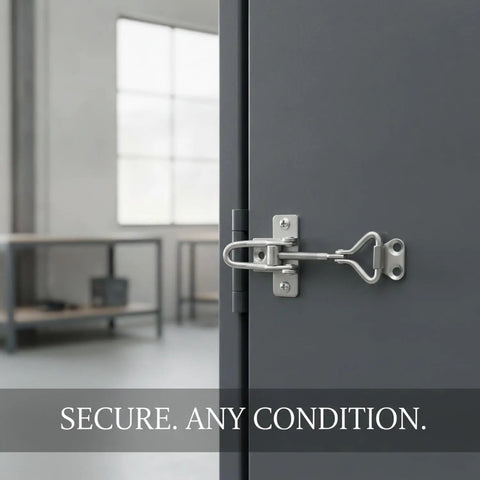 Heavy Duty 304 Stainless Steel Adjustable Toggle Latch for Marine Deck Boxes and Industrial Enclosures Durable Draw Catch with Vibration