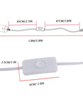 Diagram of 2 Pack E26 E27 LED Light Socket With 5.9 Foot Extension Cord On Off Switch US Plug Pendant Lighting Socket