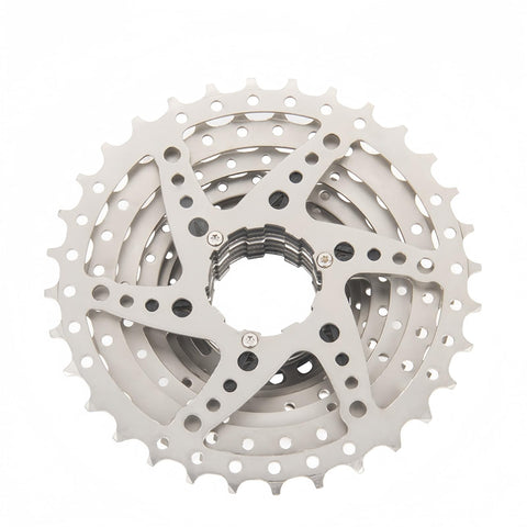 8 Speed Bike Cassette Set For Mountain And Road Bikes With 11-32T 11-36T 11-40T 11-42T Options, Tough Nickel Plated Steel