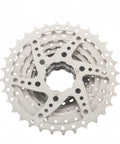 Beefed Up 8 Speed Bicycle Cassette 11-32T for Mountain Bike and Road Bicycle Nickel Plated Steel Construction