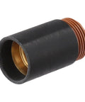 Built to Last Plasma Retaining Cap 220854 for MAX105 Torch Replacement Part with Durable Bakelite Polymer Brass Blend for a Stable Fit and Clean Pro Shop Grade Cut Quality, black threaded cap