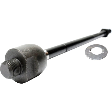 Close-up of a tie rod end from a Wheel Hub Bearing Assembly Kit with Tie Rod Ends, Set of 6, Direct Fit Replacement for Buick LeSabre 2001-2005; Lucerne 2006-2011; Cadillac DTS 2006-2011; 5-lug ABS, replaces 88964168.