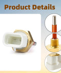 Close-up of Low Coolant Level Sensor Replacement For Trucks 1999 2015 Detroit Diesel Series 60 Engines With 2 Pin Connector