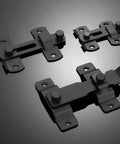 Matte Black Flip Latch Gate Latch Lock For Barn Fence And Sliding Doors Heavy Duty Stainless Steel Gate Hardware Safety Catch