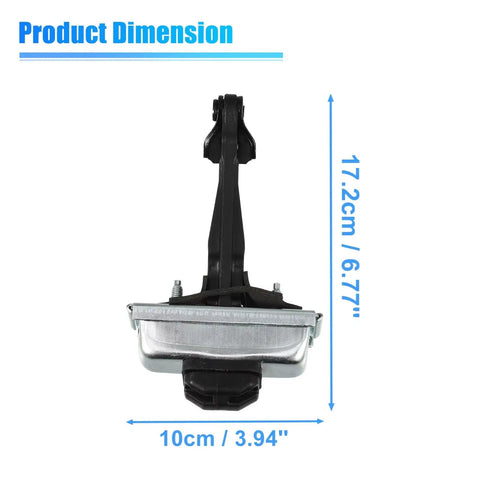 Chevrolet Silverado Front Door Hinges With Multi Level Limiter And Soft Close Dampening Check Strap Stop measurement