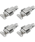Four Ten Pack Stainless Steel Toggle Latches With Spring Loaded Draw Lock Clips For Luggage And Heavy Duty Cases Built Tough