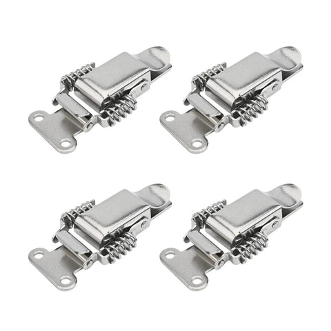 Four Ten Pack Stainless Steel Toggle Latches With Spring Loaded Draw Lock Clips For Luggage And Heavy Duty Cases Built Tough