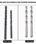 RC Plane Propeller Drill Jig For Precise Propeller Alignment, showing new and old models of drill bits for engines