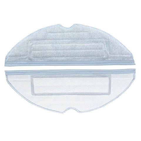 Replacement Parts Kit For S7 Series Robot Vacuum Cleaners Includes Main Brush Side Brushes HEPA Filters Mop Cloths And Cleaning Tool For S7 S7 MaxV S7 MaxV Plus S7 MaxV Ultra T7 Plus showing mop cloths