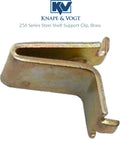 Solid Brass Shelf Support Clips Heavy Duty Cabinet Brackets Easy No Sweat Assembly Pack Of Twelve durable bracket for shelving.
