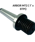 Woodworking Live Tailstock Chuck Adapter 1x8 TPI With MT2 Fits Drills And Milling Machines Boring Lathes Built Tough