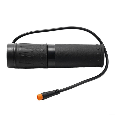 Right Hand Half Twist Electric Scooter Throttle For 12V To 72V Ebike Waterproof All Weather 3 Pin WP Connector