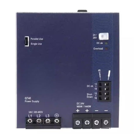 Heavy Duty Industrial Switching Power Supply Delivers Sweet Stable AC DC Adapter Output With USB Charging Ports And Adjustable Voltage For Battery Charger Tasks That Stay Crisp And Run Tight, back view showing connections and switches.