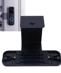 Anti-Theft Doorbell Mounting Bracket Kit with heavy-duty metal brackets and durable plastic back plate for secure video doorbell installation.