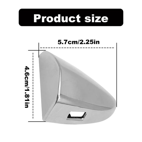 Chrome Door Handle Cover Cap For Lexus ES350 2007 2012 And LS600h 2008 2016 LS460 2007 2017 Front Driver Side size dimensions