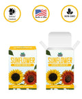 All-In-One Sunflower Garden Kit For Beginners Grow Five Colorful Varieties Like Teddy Bear Lemon Queen Red Velvet Queen Chocolate Cherry And Black Oil Sunflowers Awesome Gift Seed Variety Pack Easy Start