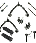 Knock That Rattle Out Restore Straight Up Solid Handling And Keep Your Ride Smooth With This Front Control Arm Ball Joint Steering Suspension Kit 12 Piece Set For Chevy Silverado Gmc Sierra Trucks.