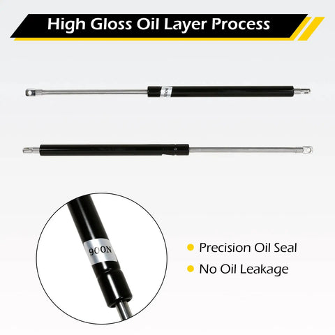 Super Heavy Duty Hydraulic Bed Lift Mechanism 4.6 Ft Gas Spring Platform close-up of gas spring with precision oil seal and no leakage.