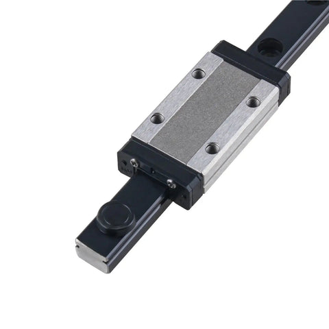Black Miniature Linear Rail Slide Kit With MGN12 Guide And MGN12H Carriage, Includes One MGN9H Block, Precision Linear Motion System For CNC
