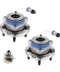Front Wheel Hub Bearing Assembly Pair (2) Replacement for 2005 Chevrolet Uplander AWD FWD and 1997-2005 Venture Models
