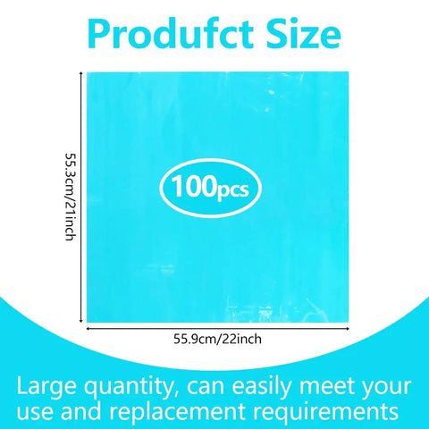 Heavy-Duty 2.5 Mil Meat Lug Liners 100 Pack Disposable Poly Tub Liners For Meat Processing Mixing And Transport Product Size Chart