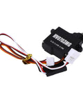 Lightweight 7.1 Gram Mini Servo Motor With Toughened Metal Gears And Machined Aluminum Casing Built Like A Tank For Heavy Duty Rc Drift Builds And Custom Robot Projects Bad Boy Durability Crew Approved, angled view