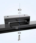 Z Shaped Solar Panel Mounting Brackets Set For RVs Trailers Boats And Yachts Lightweight Aluminum Corrosion Free Mounts detail view