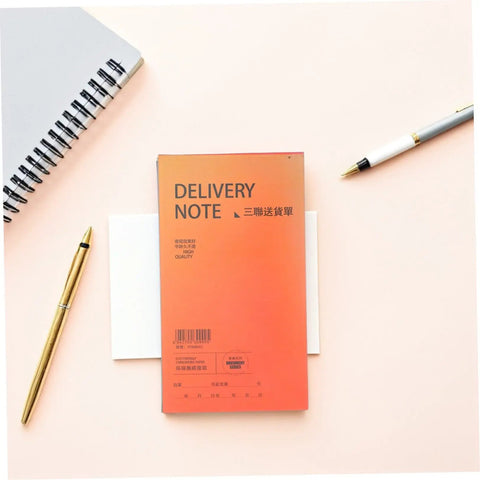 Three Part Carbonless Invoice And Receipt Book Pad For Small Biz Fast Billing Clear Order Forms Cash Receipts Handy Record Keeping For Stores Warehouses Retail And Repair Shops, delivery note pad