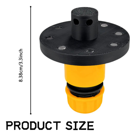 Top Tier Magnetic Chassis Cleaner Flusher Kit With 360 Rotating Nozzle And Quick Coupling High Pressure Undercarriage Wash Tool For Truck SUV Car Wheel Arches To Scrub Grime Dust Salt And Gunk Away, 8.38 cm product size