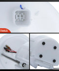 Electric Fuel Pump Module Assembly Fits Acura RDX 2013 2018 V6 3.5L showing connector and details for installation.