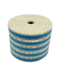 Premium 5 Inch 6 Inch And 7 Inch Car Polishing Pad Perfect For Your Buffer To Get That Sleek Shine On Your Ride With Soft Textile Material For Smooth Surface Buffing Without Worry, stack of five inch pad.