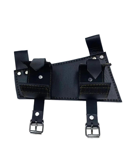 Medieval Katana Samurai Sword Frog Leather Scabbard Belt Holster For Cosplay And Role Play Gear, Adjustable PU Leather Frog Sheath