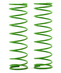 Green Front Shock Springs Pair For RC Cars And Monster Jam Style Rigs, beefed-up replacement springs for smoother handling and control