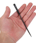 10 Piece Triangular Steel File Set For Metal Finishing And Shaping, Deburring Edges, Smoothing Surfaces, Jewelry Making, Metalworking And DIY Projects, Durable Hardened Steel Files For Pro Results And Everyday Use, small triangular steel file in hand