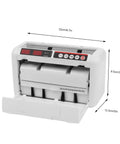 Portable Rechargeable Money Counter With UV And MG Detection for Counterfeit Bills Multi Currency Support