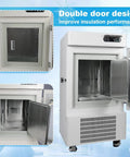 Super Chill Ultra Low Temperature Lab Freezer With Kickass Cryogenic Cooling Keeps Your Delicate Samples Locked And Loaded At -86C. Double door design.