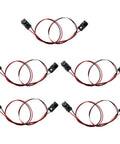 Five Pair Infrared Break Beam Sensor System With Transmitter And Receiver Photoelectric Switch Kit LED Status Indicators Awesome For DIY Projects Makers Robotics And Home Automation, five black sensor pairs