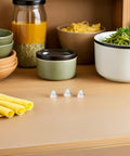 Two Hundred Piece Shelf Holder Pins For Shelves And Cabinets Replacement Furniture Pegs on kitchen countertop