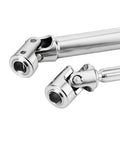 Heavy Duty Stainless Steel Drive Shafts For Redcat Ascent 18 Apex showing durable universal joints and steel construction.
